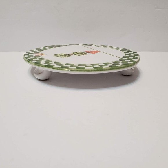 Mesa International Ceramic Trivet, Pottery Handcrafted in Hungary, Bee Topiary - Picture 4 of 8